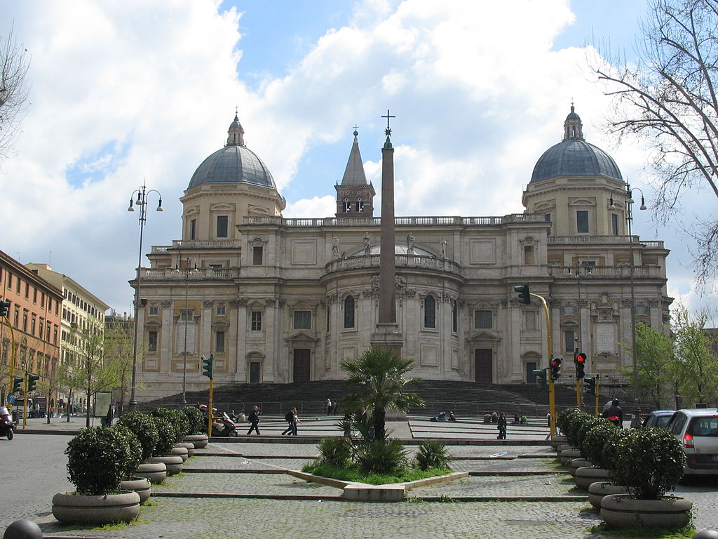 Piazza Esquilino with Basilica di Santa Maria Maggiore