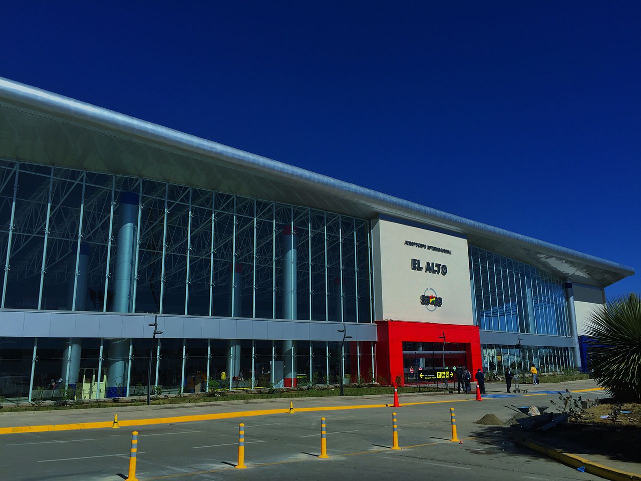 Main terminal of El Alto International Airport