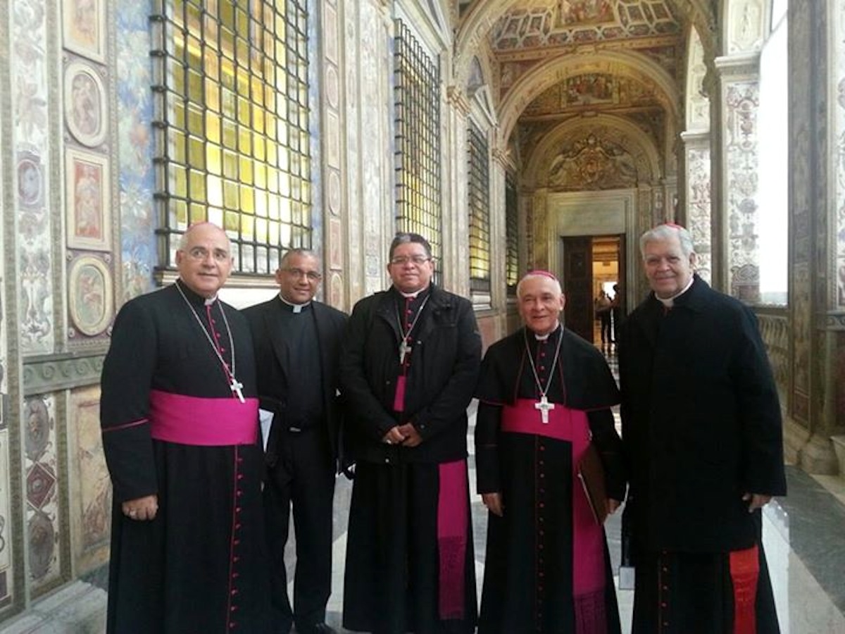 Representatives of the Episcopal Conference of Venezuela