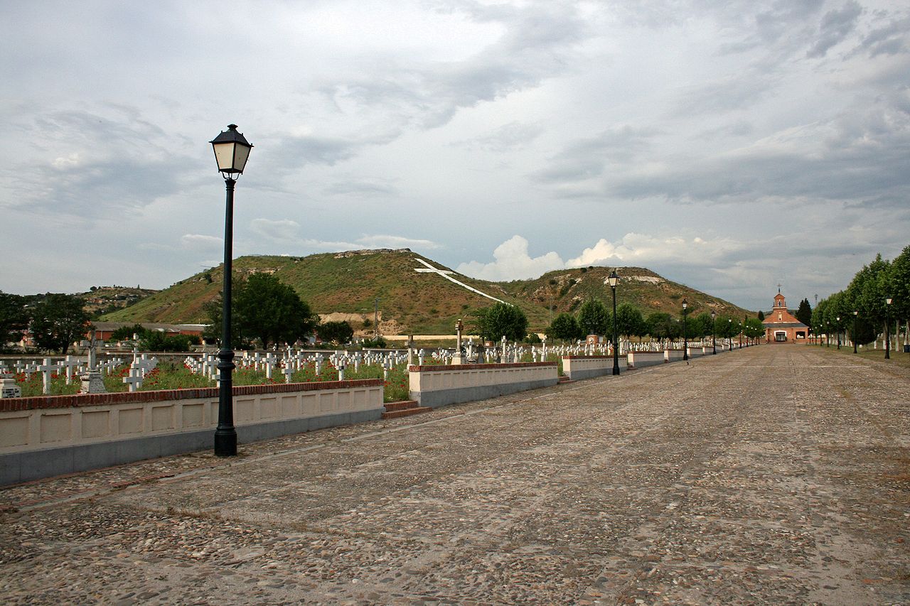 Cemetery of the victims of the killings which took place during November and December 1936 in Spain