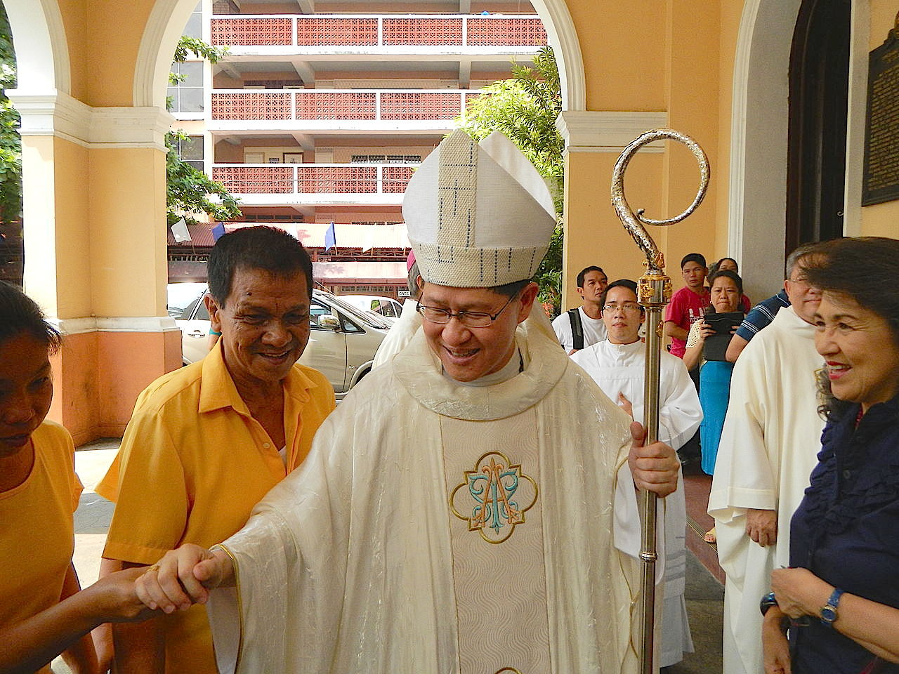 Cardinal Luis Antonio Tagle, Arzobispo de Manila y Presidente de Caritas Internationalis