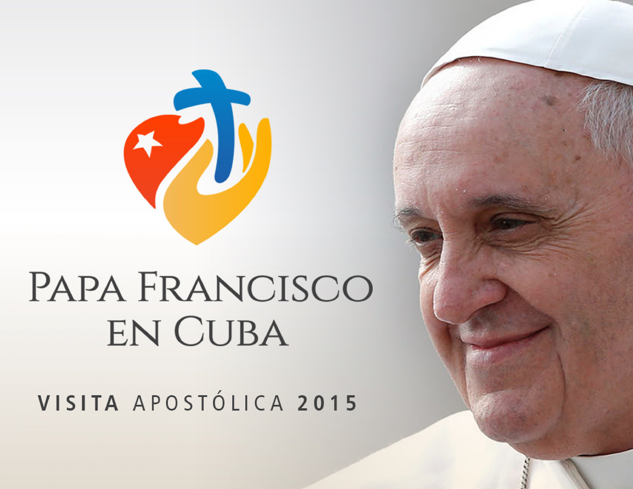 Pope at Cuba - poster