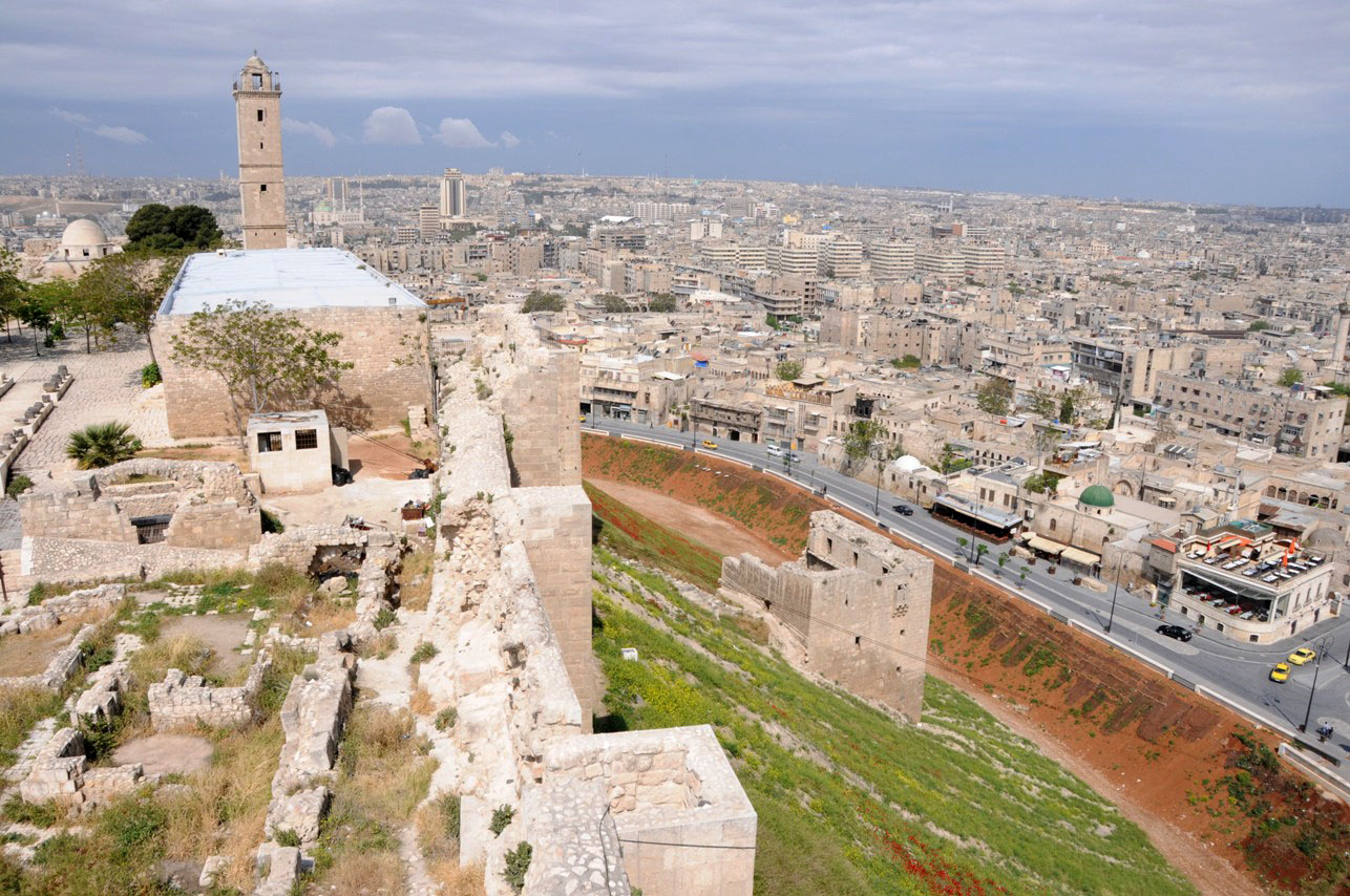Ancinet Aleppo from the Citadel (2011)