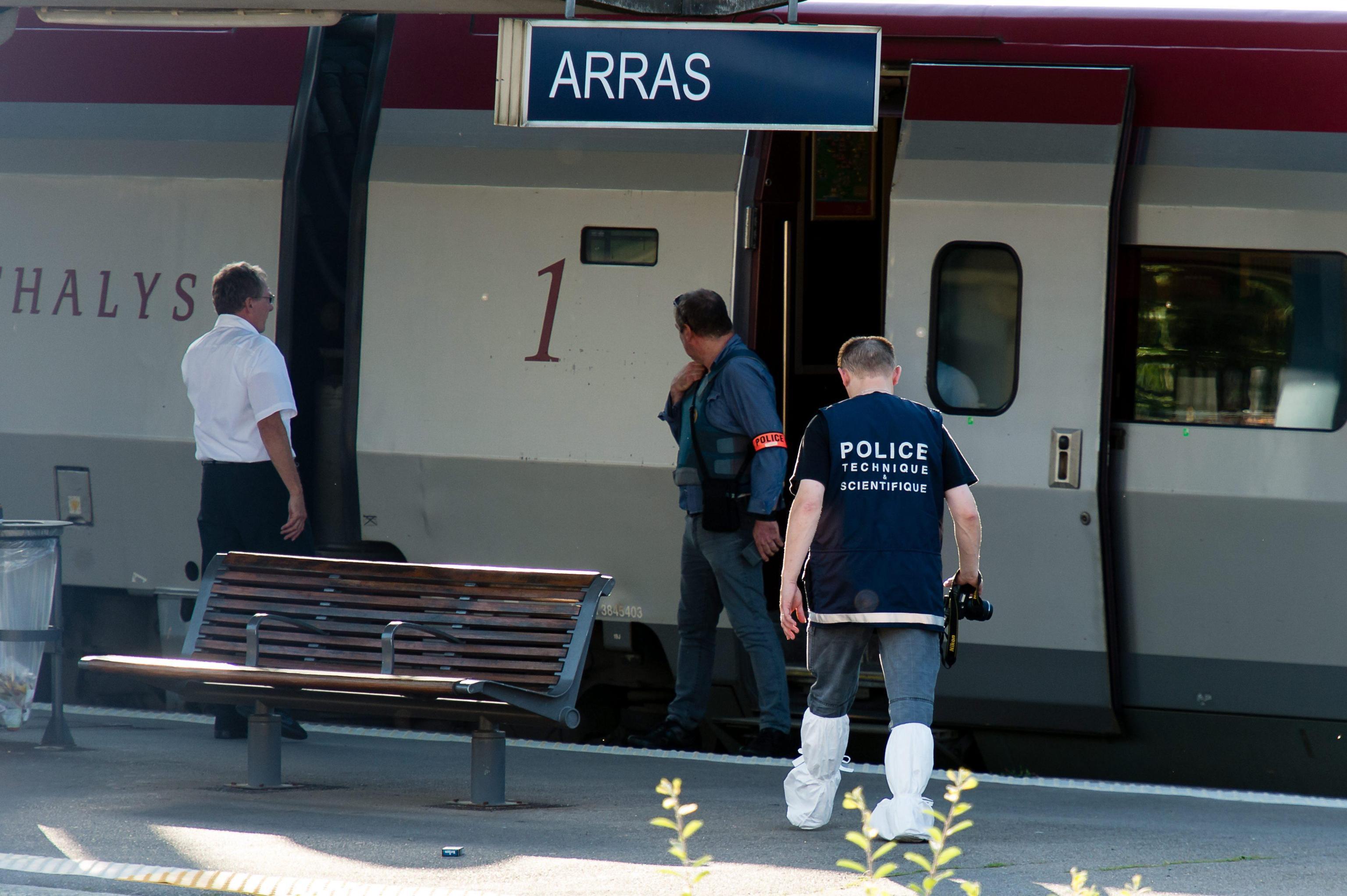 A gunman shot and wounded three people with an AK-47 type weapon on a Thalys high-speed train travelling between Amsterdam and Paris