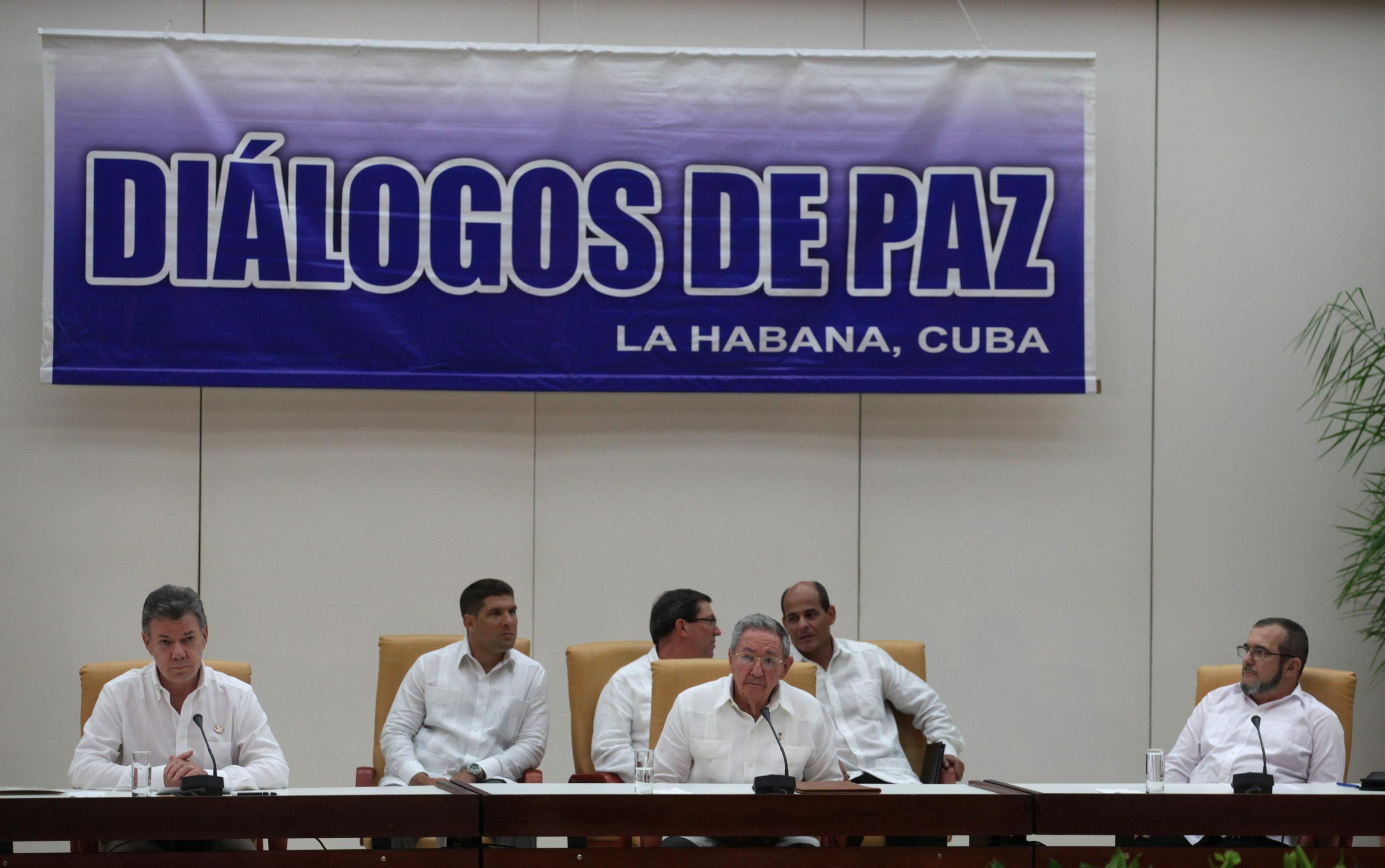 Dialogs of peace at Cuba
