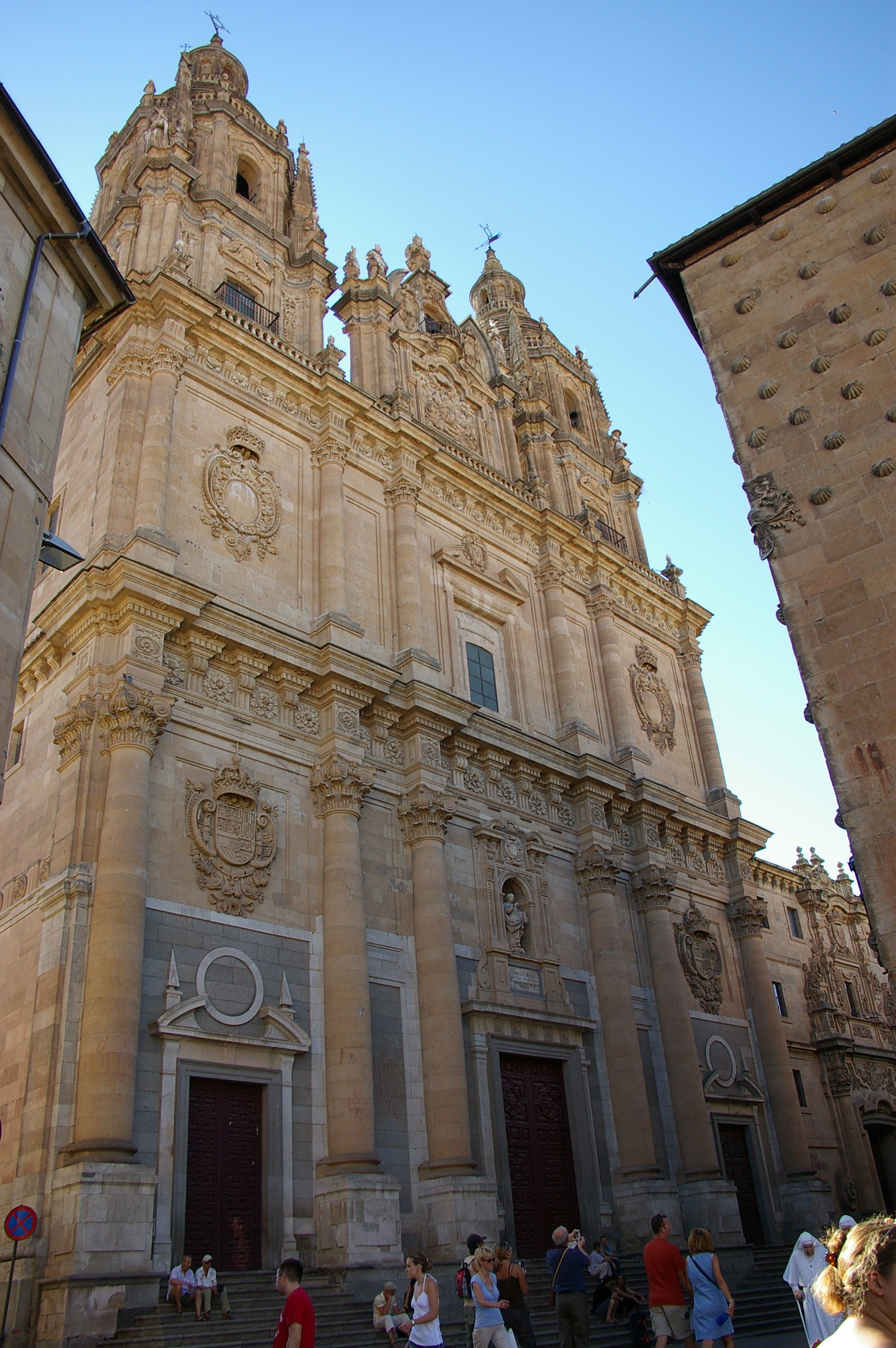 Facade of the Pontifical University of Salamanca
