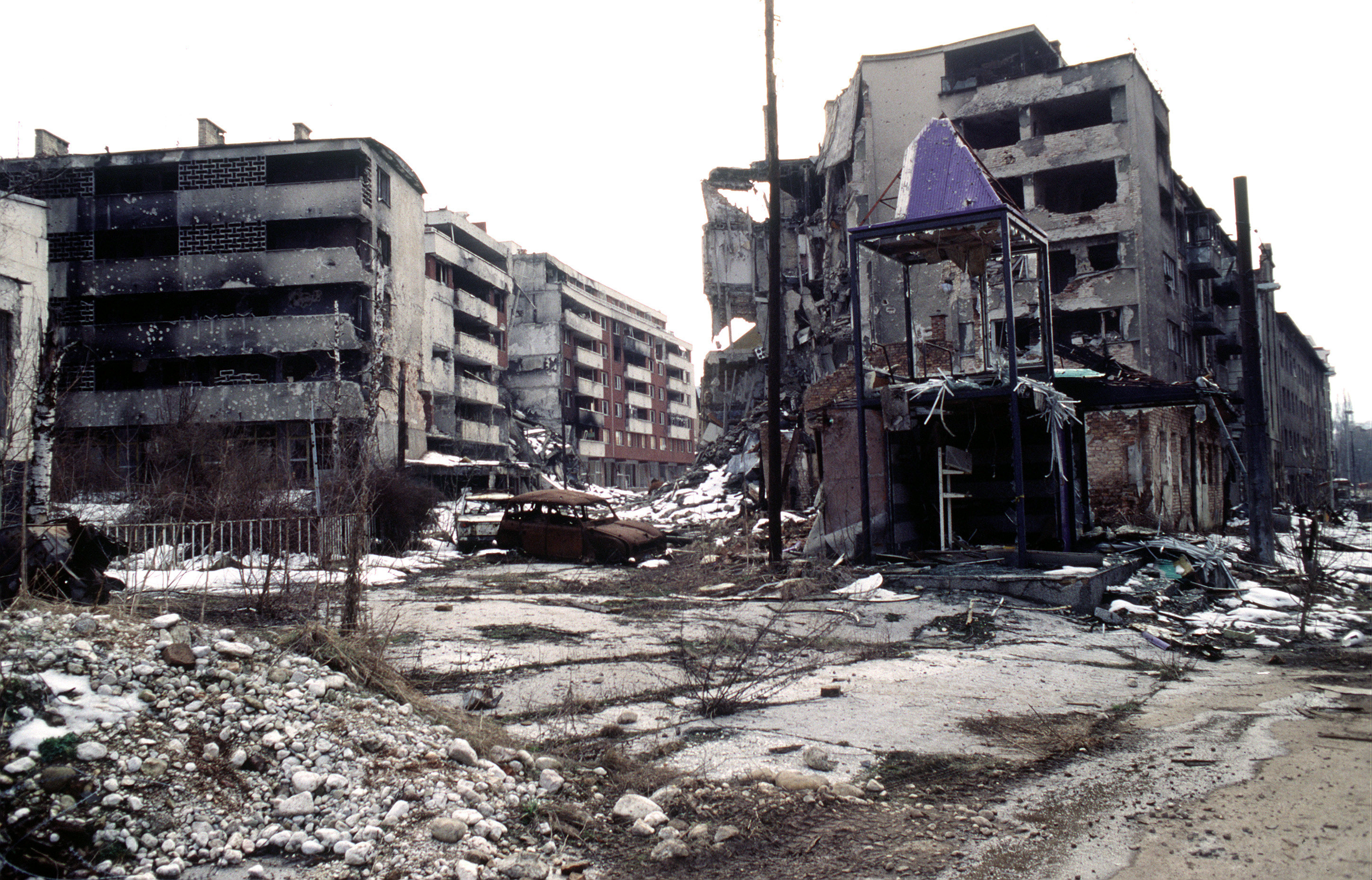 War-torn Sarajevo