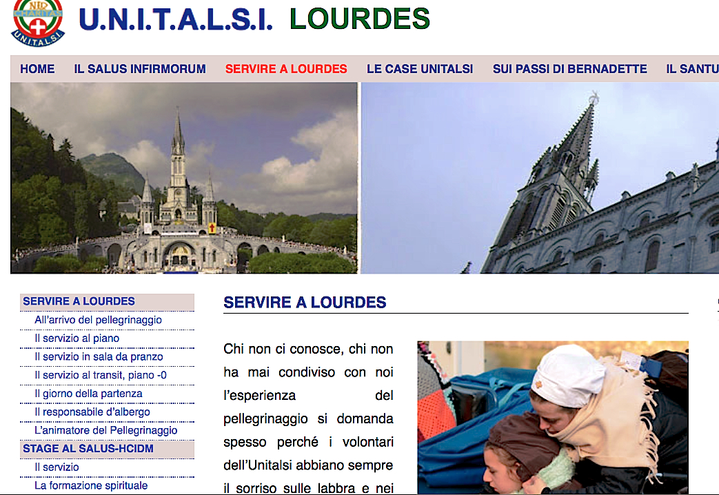 Website UNITALSI