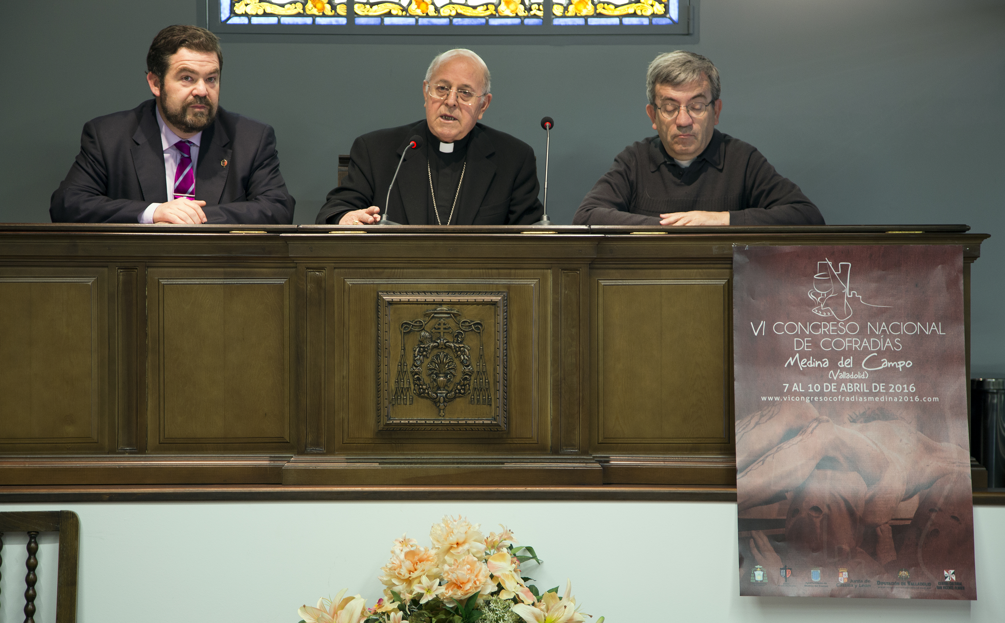 Presentación del VI Congreso en el Arzobispado de Valladolid