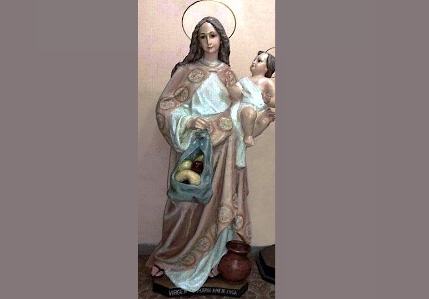 Imagen de la Virgen María Ama de Casa