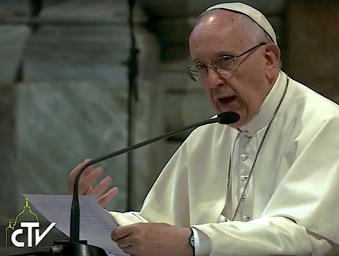 El Papa en San Juan de Letrán, meditación sobre la misericordia en el Jubileo de los Sacerdotes