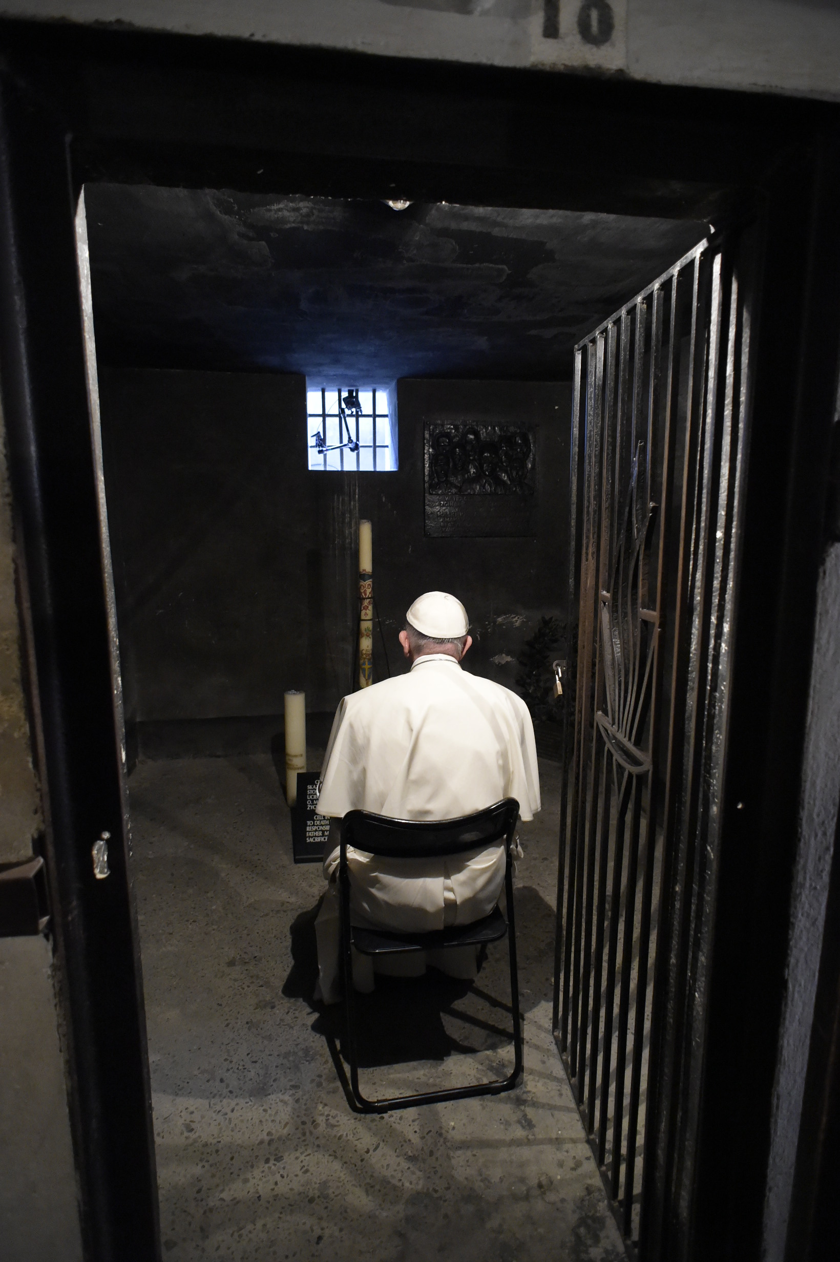 El Papa en Auschwitz