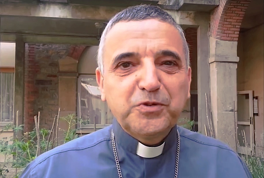 El arzobispo Dominique Lebrun (Frame video youtube de la diócesis)