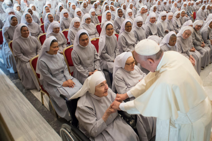 El Papa en audiencia con religiosas © Servicio Fotografico Osservatore Romano