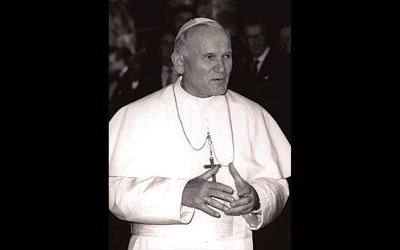 El papa Francisco en el viaje a Alemania en noviembre de 1980 (Wikicommons - Schaack, Lothar)