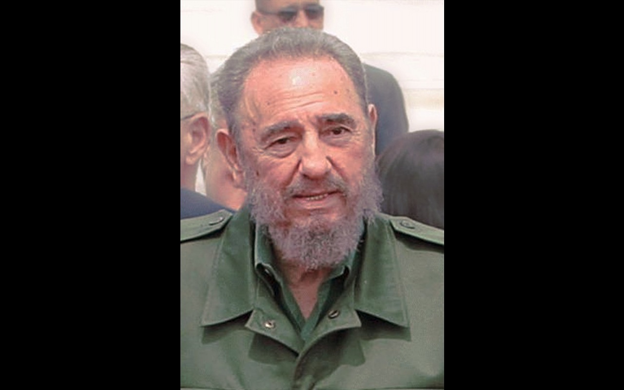 Fidel Castro - Photo Antonio Milena - Wikicommons cc