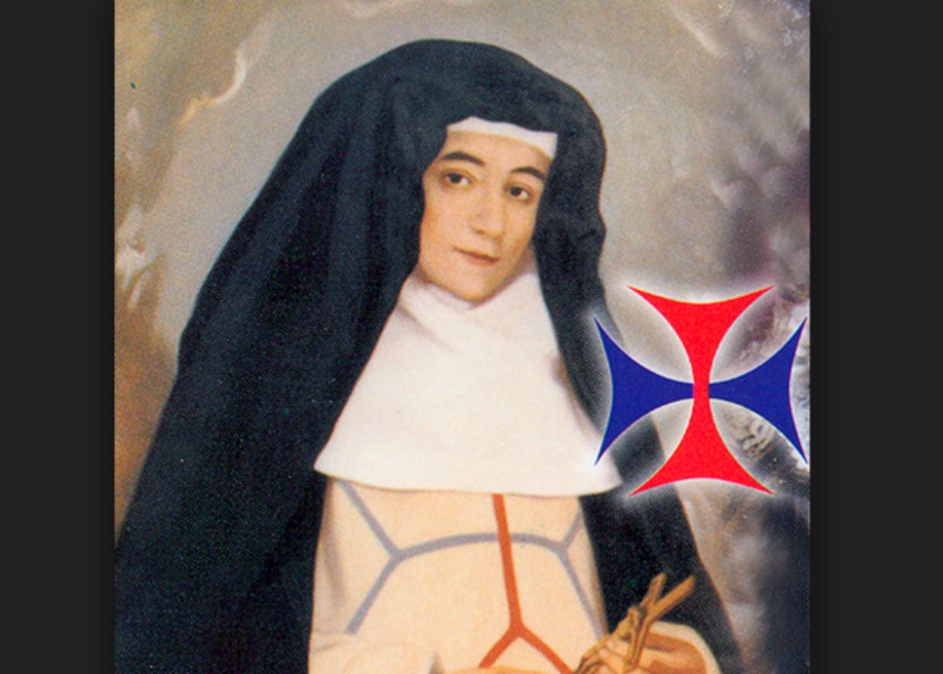 Beata Francisca de la Encarnación (Lienzo en un convento español de Jaén)