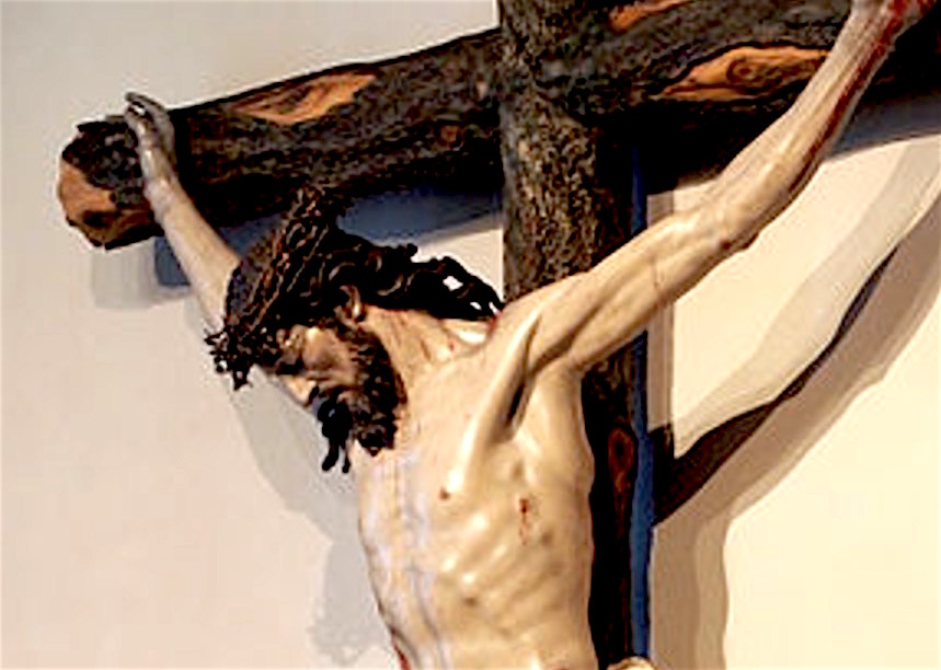 Cristo crucificado, c.1735, Luis Salvador Carmona (1708-1767). Museo Nacional de Escultura, Valladolid - (Fto. Wikicommos - Luis Fernández García)