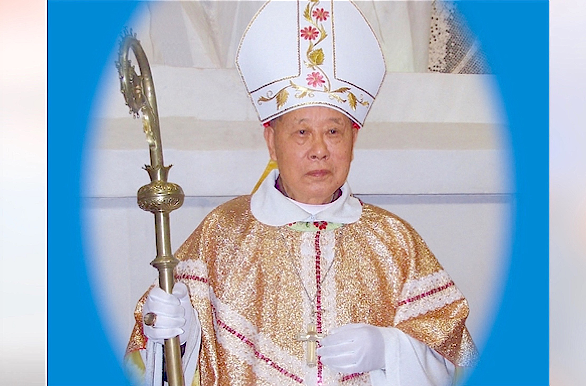 Obispo Wang Chongyi (Foto cortesia de la diócesis de Guizhou)