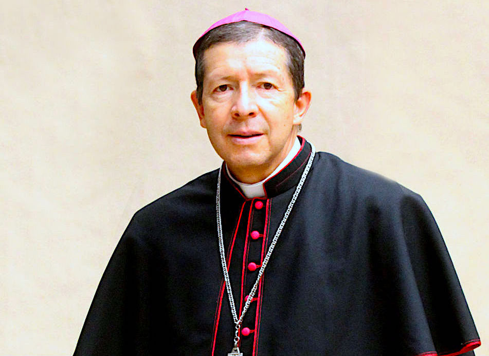 Monseñor Julio Hernando, obispo de Garagoa