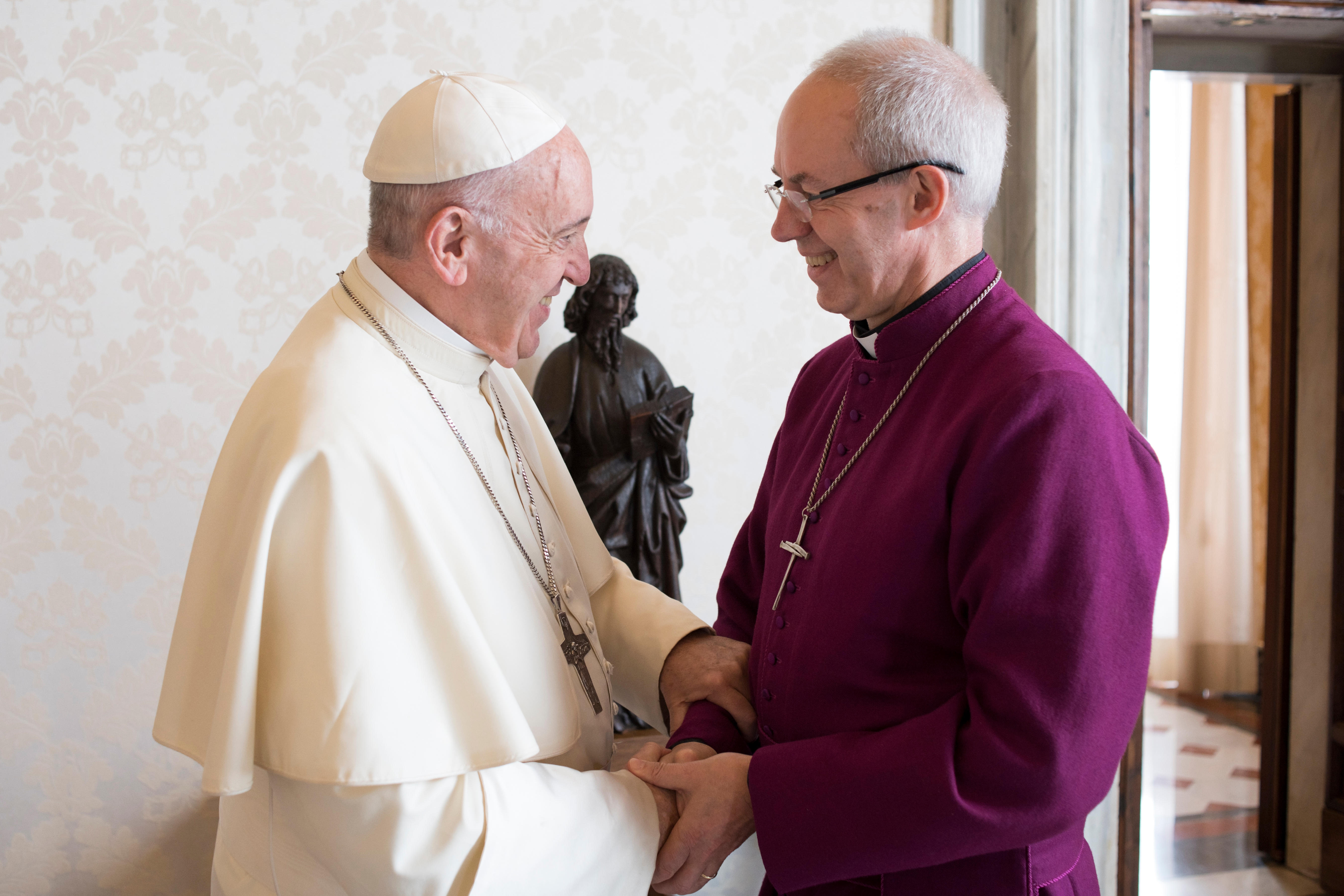 El Papa y Justin Welby © L´Osservatore Romano