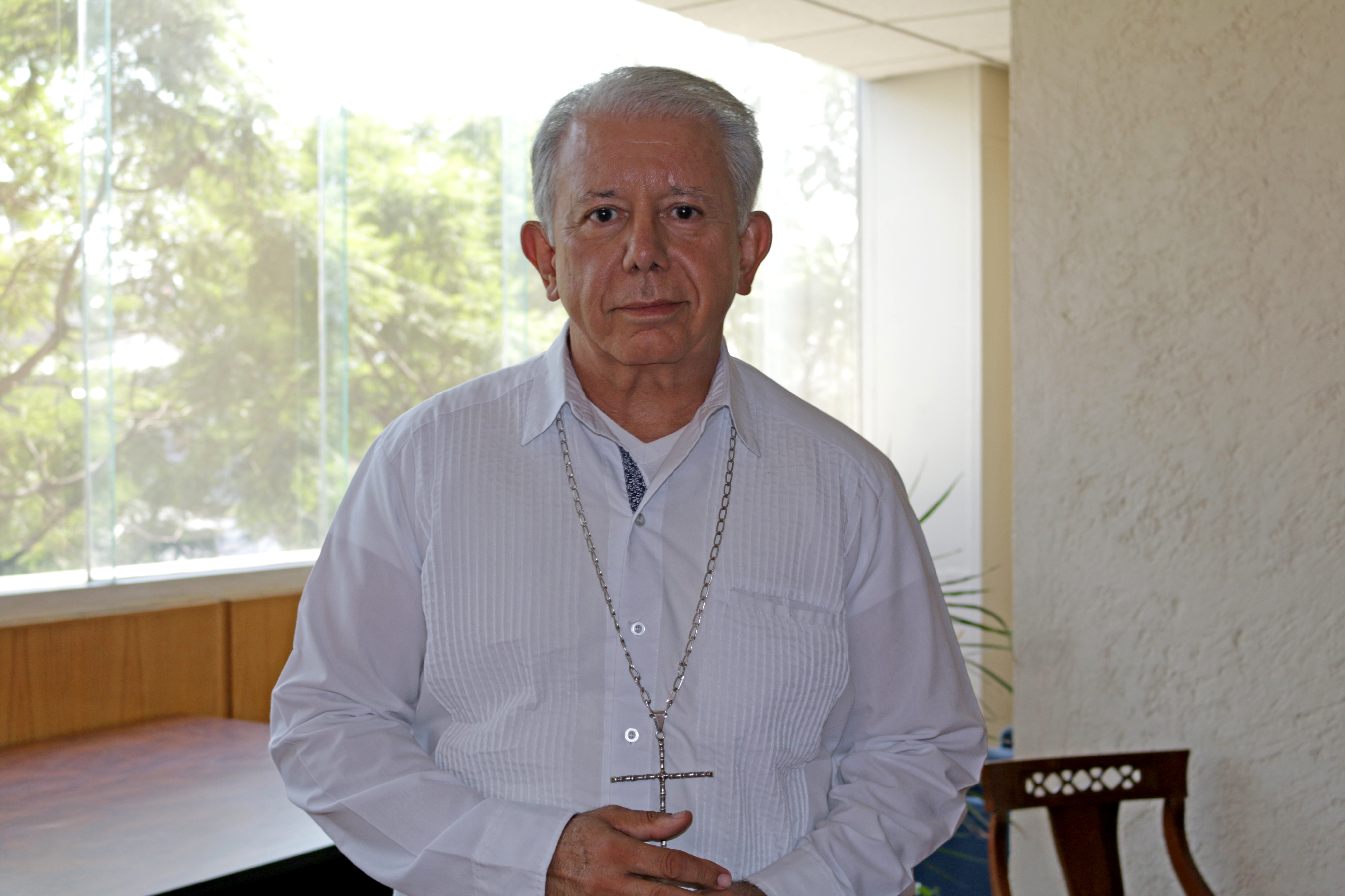 Mons. Ramón Castro Castro, Obispo de Cuernavaca, México © Janet Pedraza