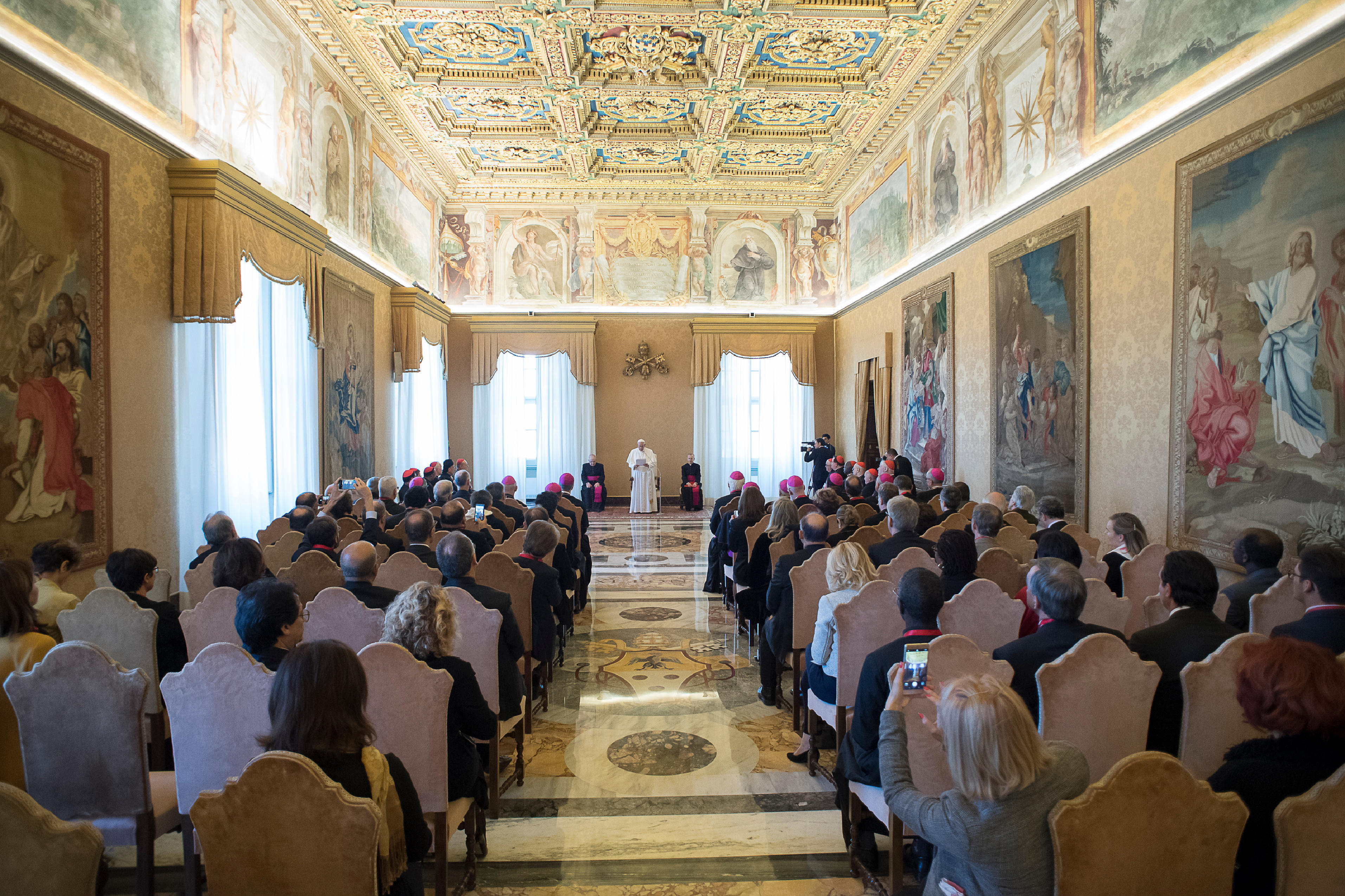 El Papa habló a los participantes en la Plenaria del Consejo Pontificio de la Cultura © L´Osservatore Romano