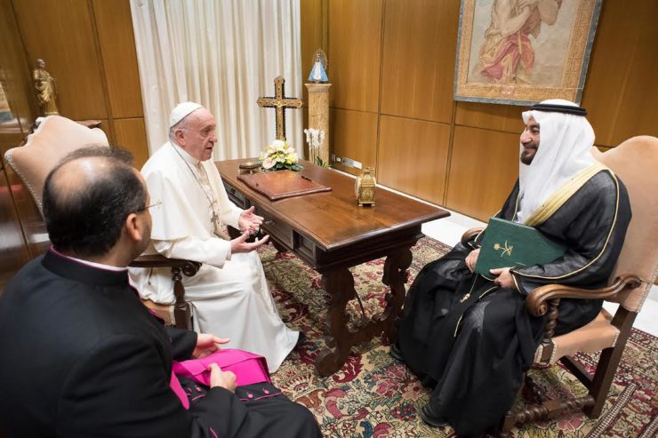 Visita del Ministro Saudí Abdullah Bin Fahad Al Eidan L´Osservatore Romano