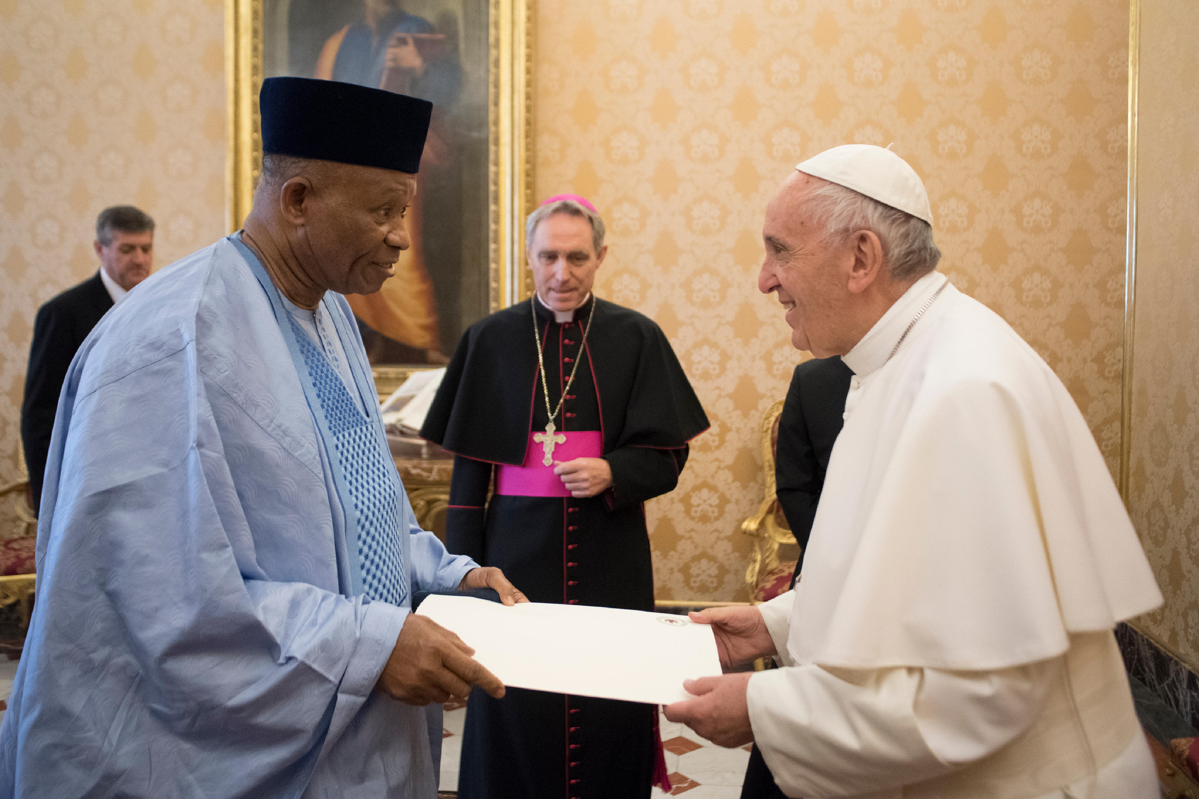 Embajador de Nigeria ante la Santa Sede © L´Osservatore Romano
