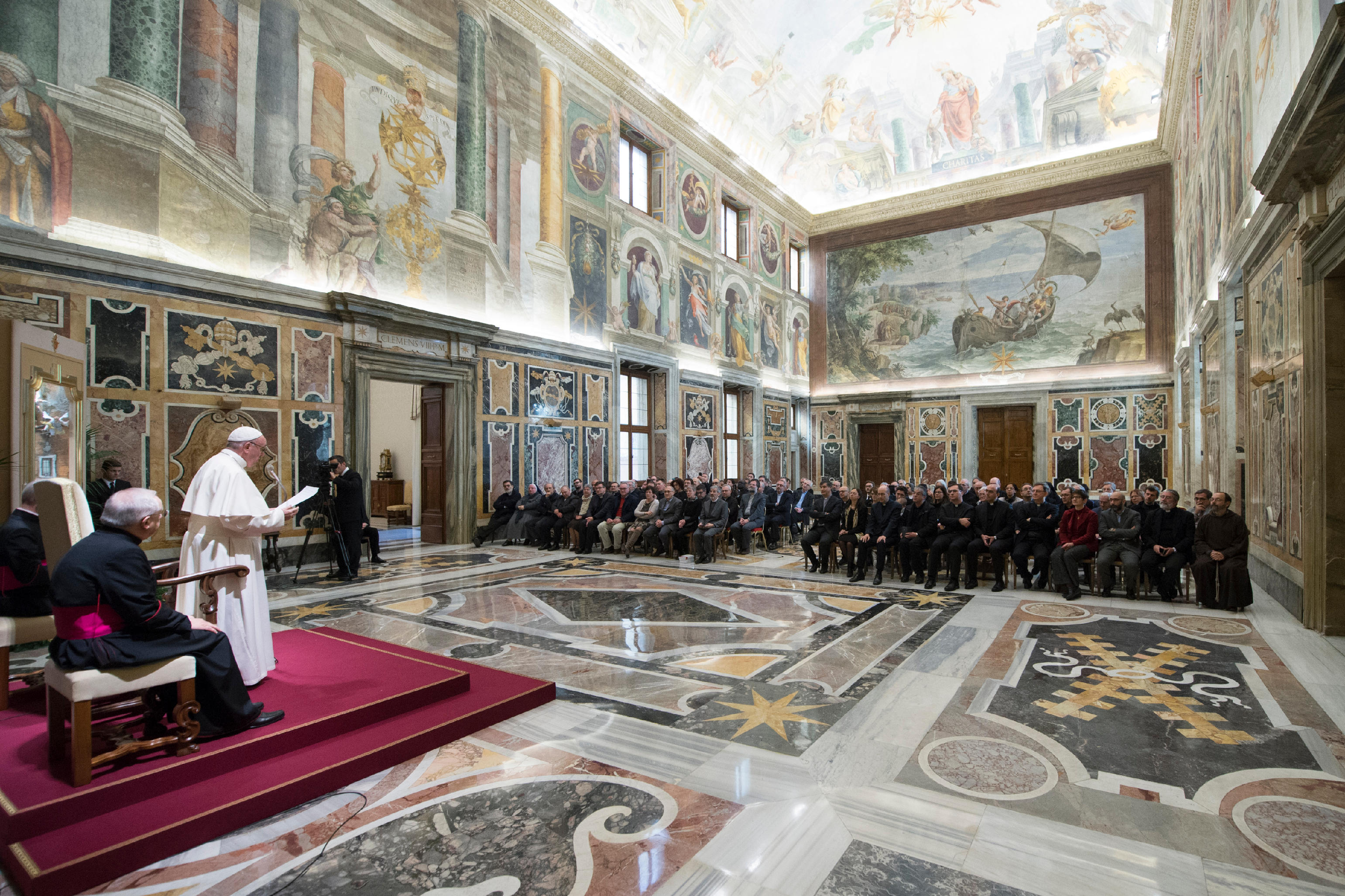 Discurso del Papa habla a los teólogos italianos © L'Osservatore Romano
