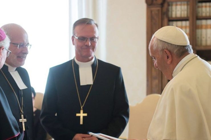 Iglesia Evangélica-Luterana de Finlandia: una delegación recibida por el Papa