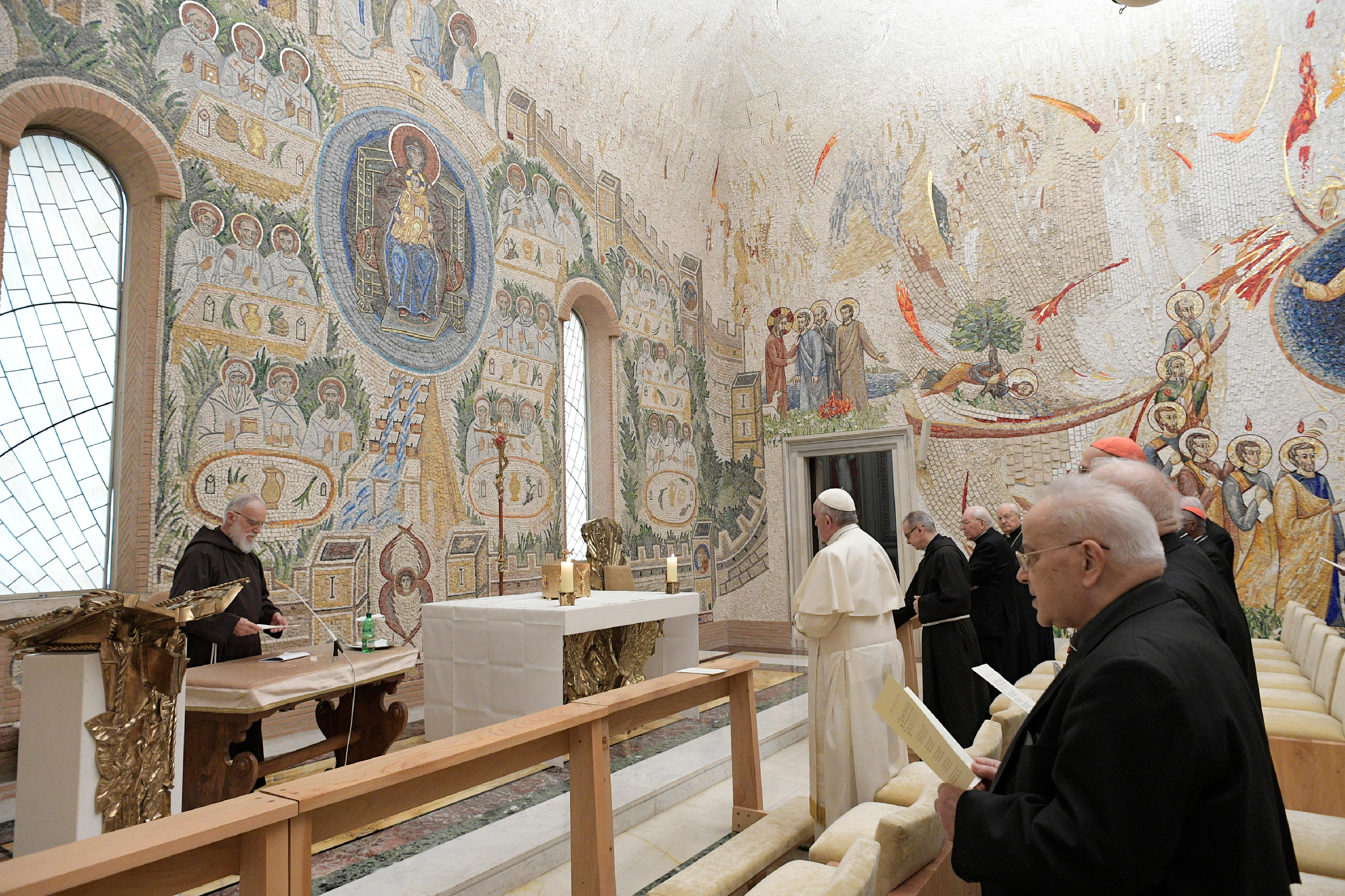 5ª predicación de Cuaresma del P. Cantalamessa © Vatican Media