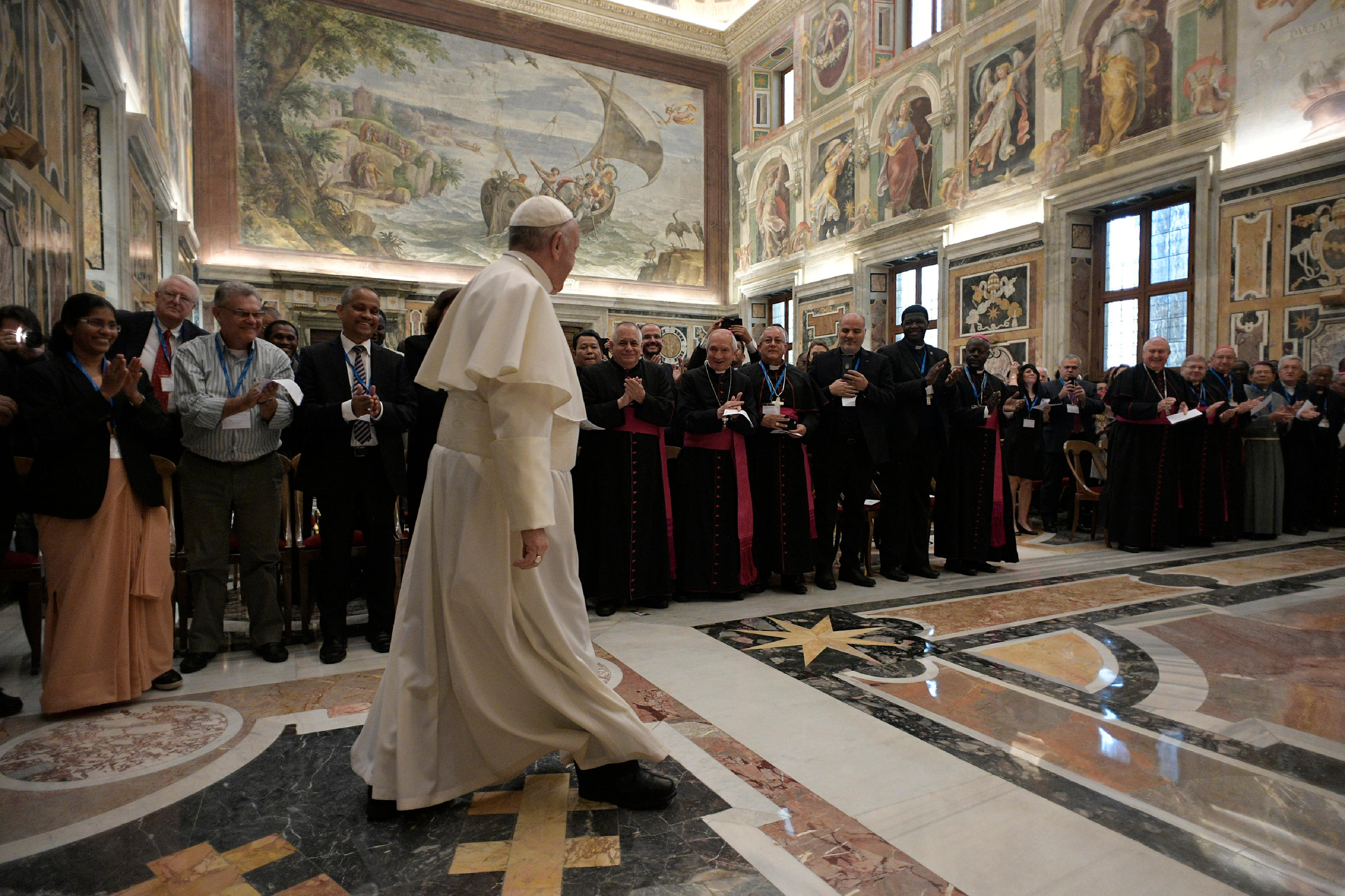 El Papa recibe en audiencia a la Comisión Internacional Católica para las Migraciones © Vatican Media