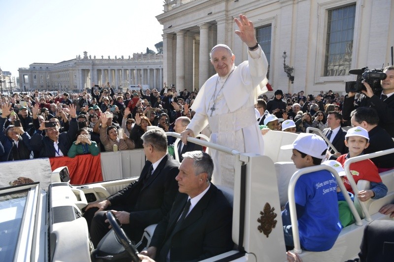 Saludo del Papa a los visitantes de lengua árabe © Vatican Media