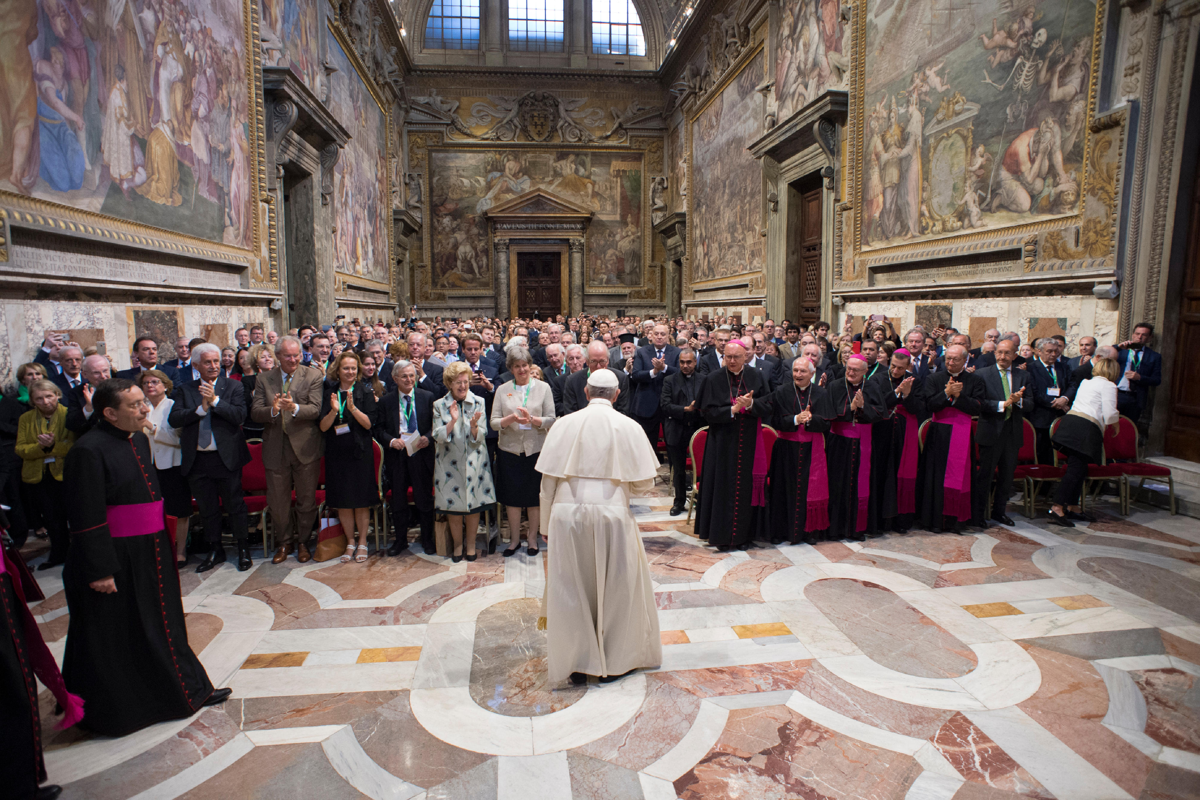 Audiencia con los miembros de la Fundación Centesimus Annus - Pro Pontifice © Vatican Media