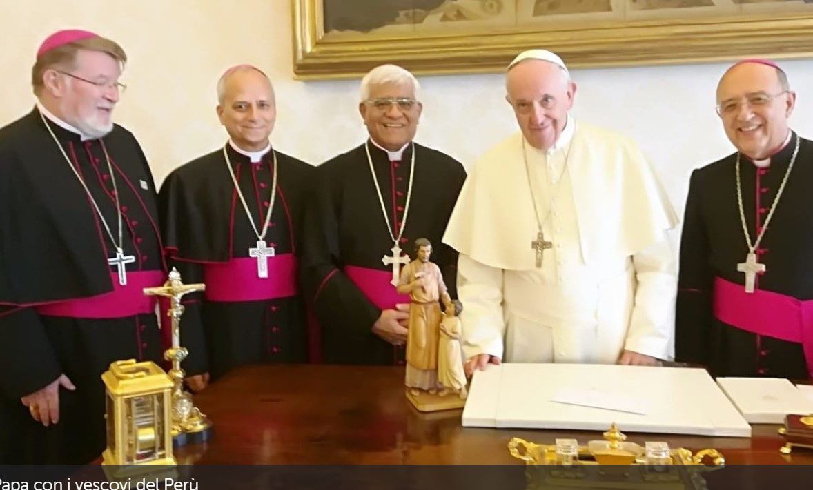 Presidencia de los obispos de Perú © Vatican News