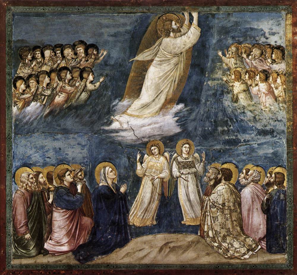 Ascensión de Cristo, Giotto di Bondone