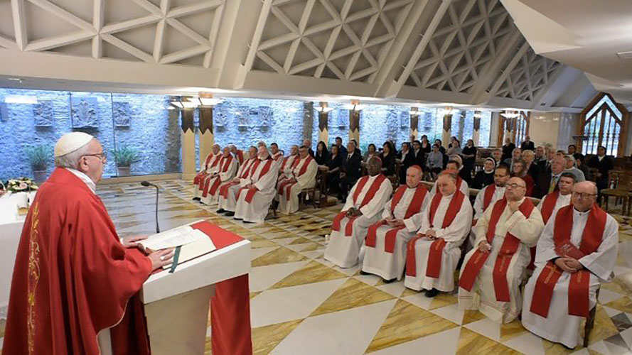 Misa en la Casa de Santa, 11 de junio de 2018 © Vatican Media