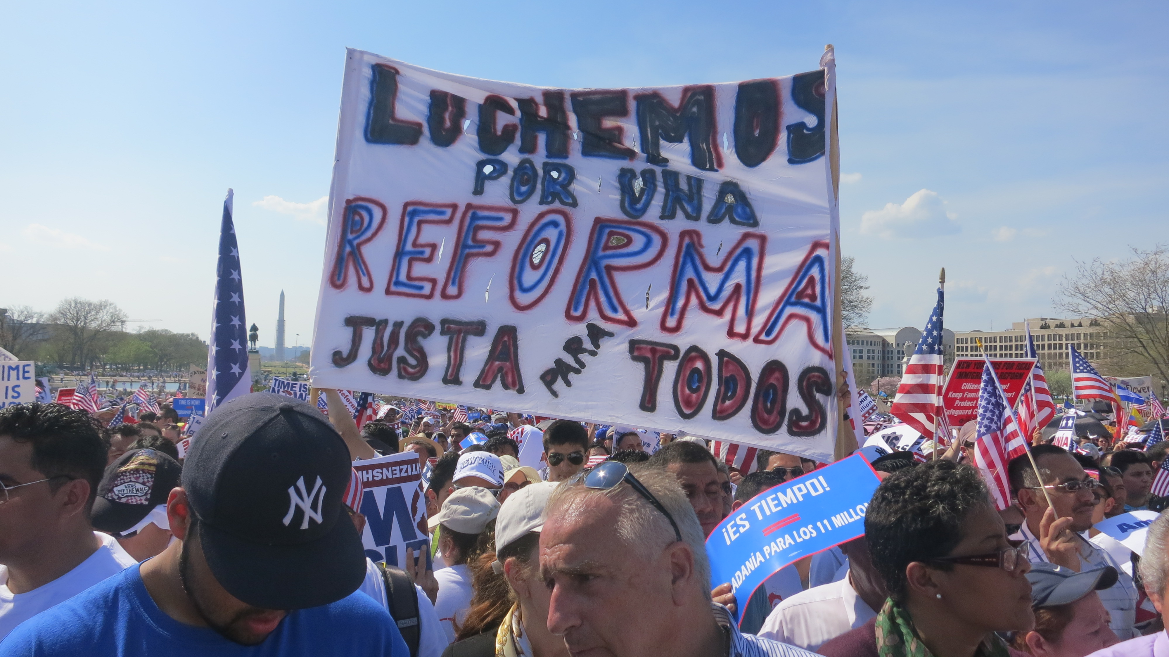 Manifestación por Reforma Migratoria en Washington © Foto de archivo, Enrique Soros