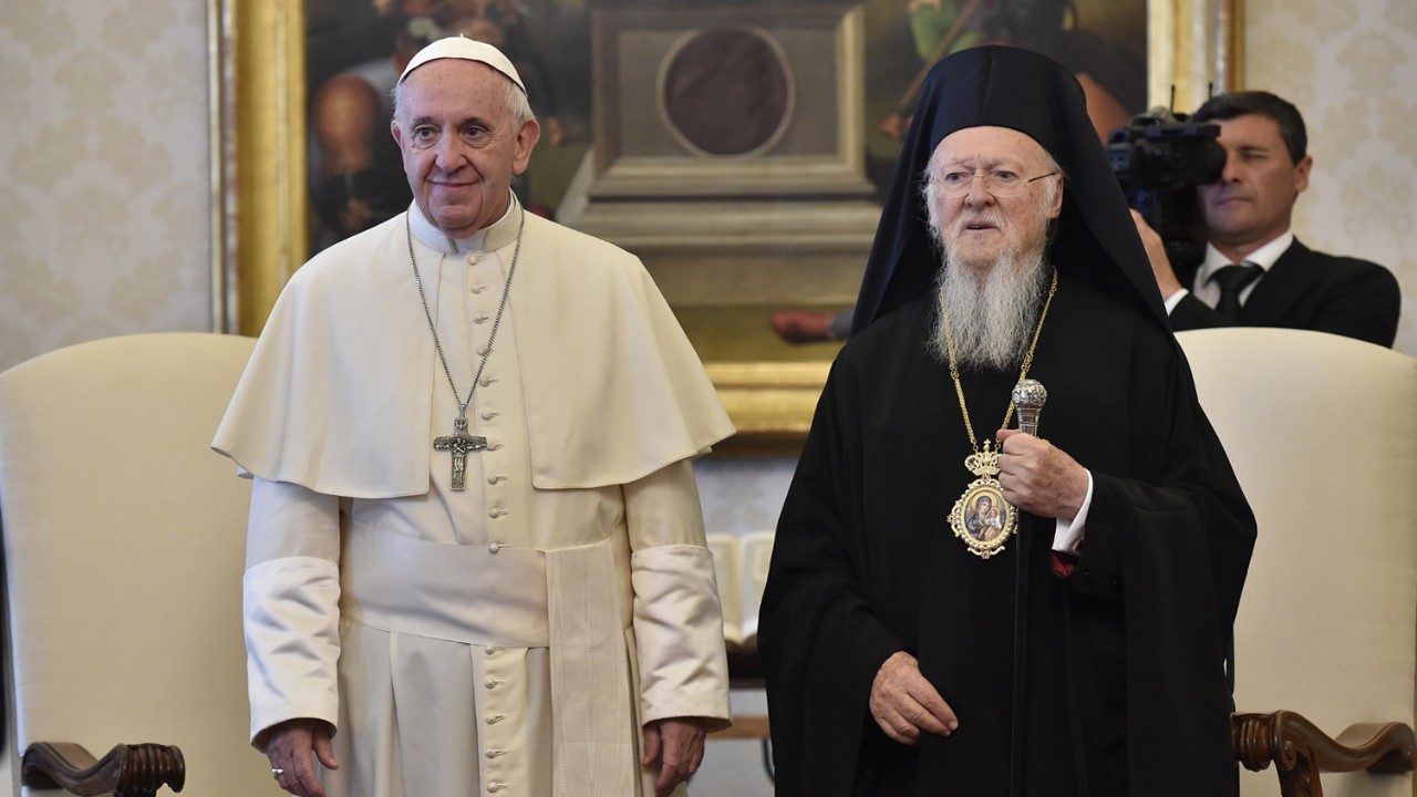 El Papa Francisco y Bartolomé I © Vatican Media