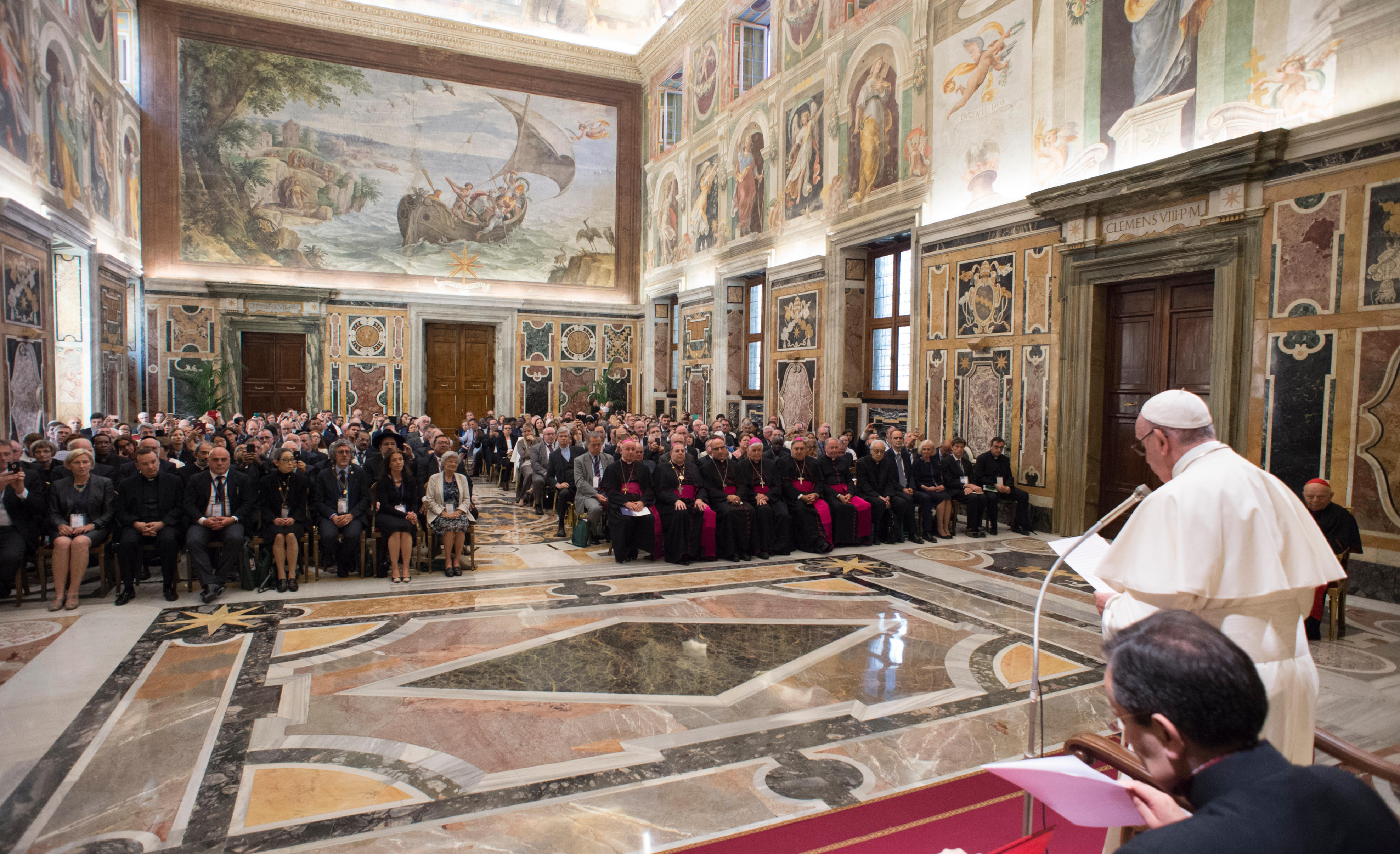 Audiencia con los participantes en la XXIV Asamblea General de la Pontificia Academia para la Vida © Vatican Media