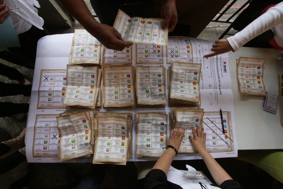 Papeletas para las elecciones en México © Política exterior