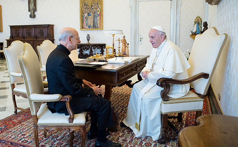 El Papa recibió al Prelado del Opus Dei, Mons. Fernando Ocáriz © Opus Dei