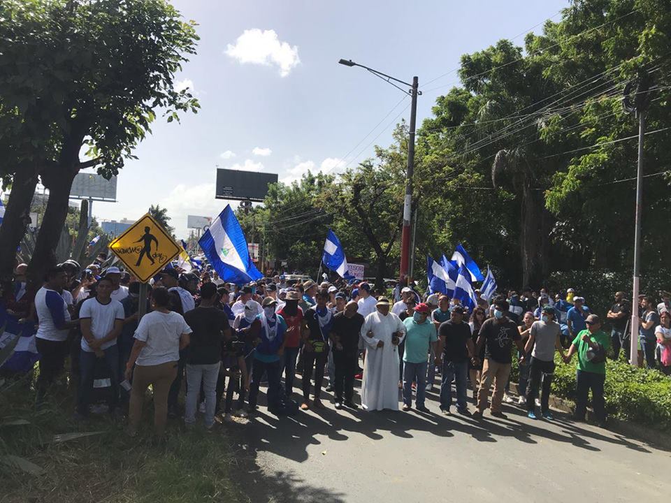 Manifestaciones en Nicaragua © Arquidiócesis de Managua