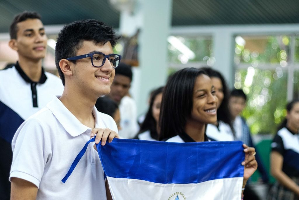 Jóvenes de Nicaragua © Jornada Mundial de la Juventud 2019