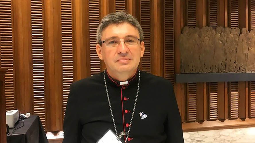 Mons. Ochogavía, obispo de Colón-Kuna Yala (Panamá) © Vatican Media