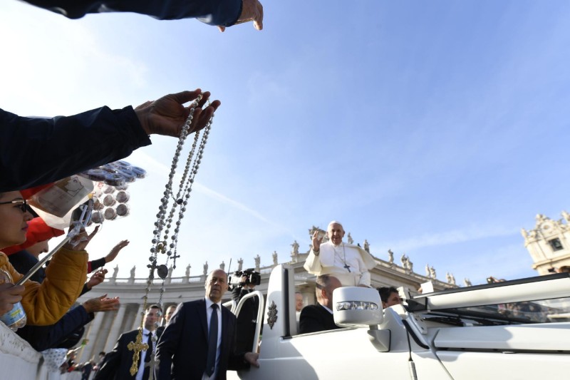 El Papa habla sobre el 8º mandamiento en la Audiencia General © Vatican Media