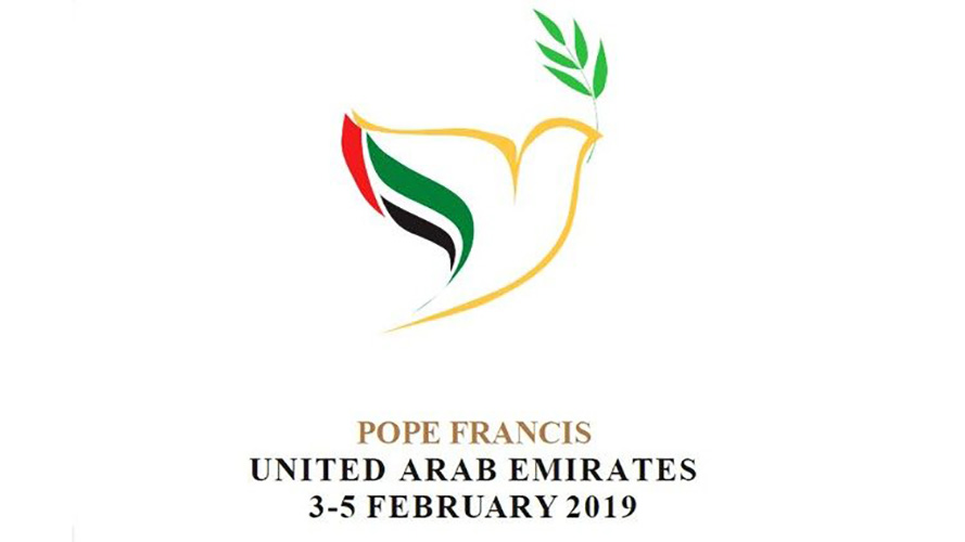 Logotipo del Viaje Apostólico del Papa Francisco a los Emiratos Árabes Unidos © Vatican Media