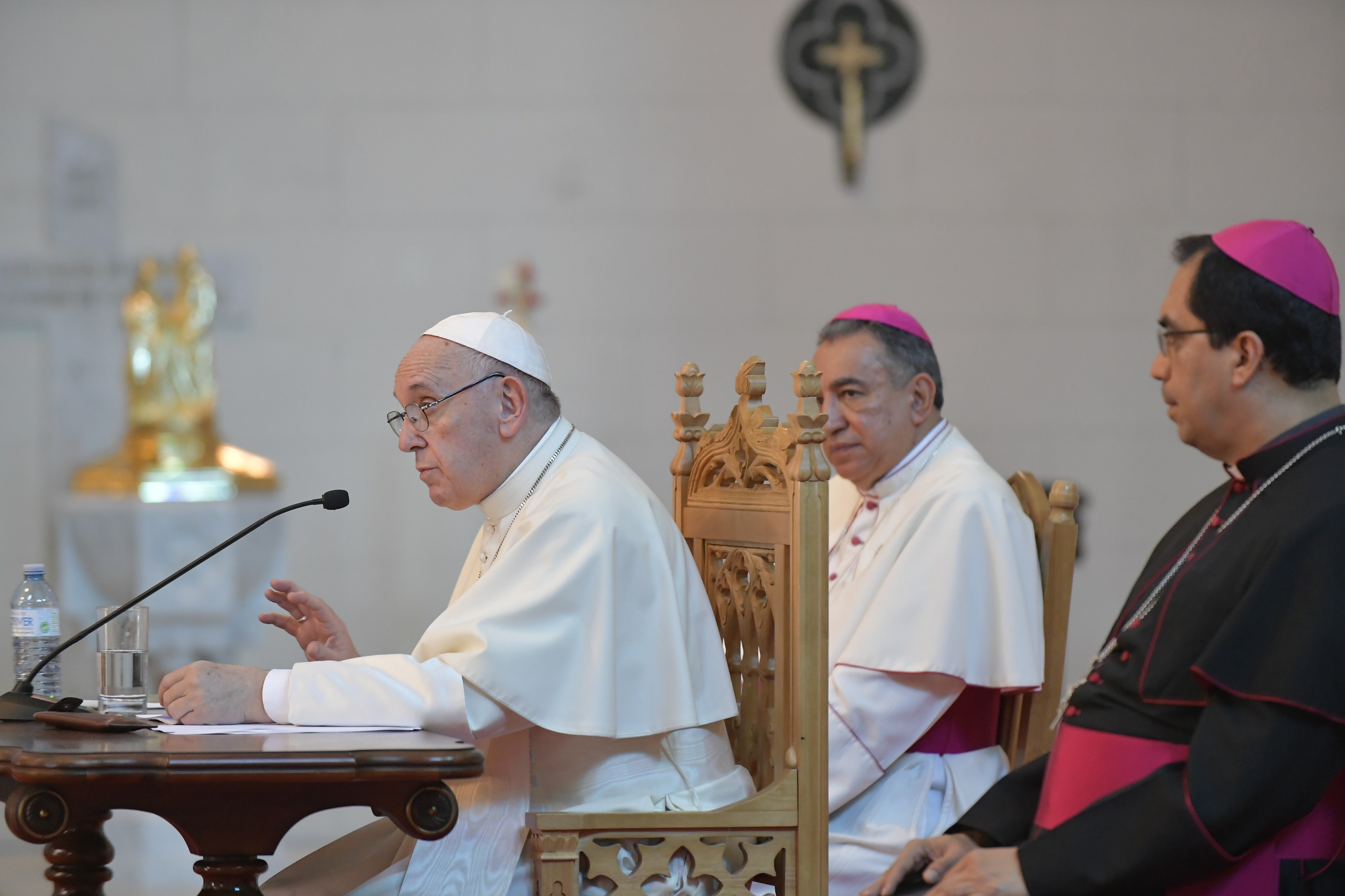 Discurso del Papa a los obispos centroamericanos © Vatican Media