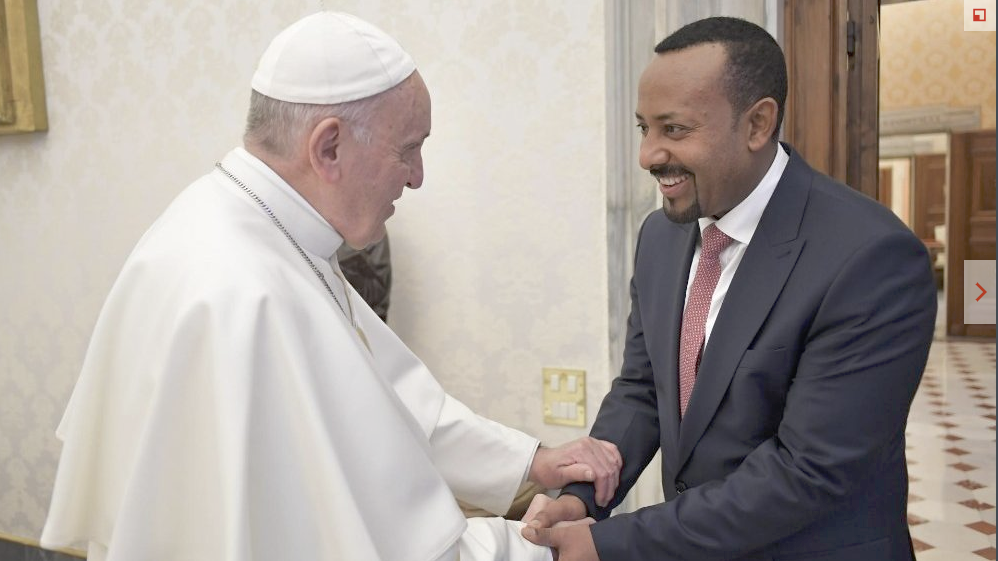 Mons. Abiy Ahmed, Primer Ministro de Etiopía © Vatican News